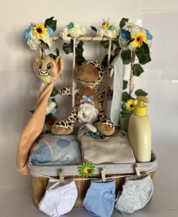 TERNURA DE ALGODÓN AZUL