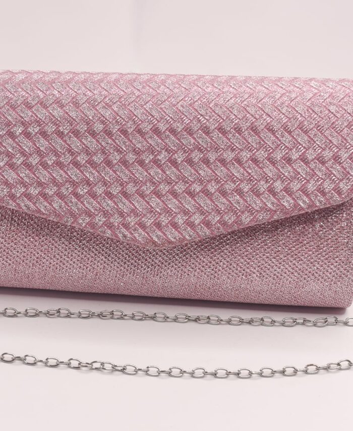 BOLSO ROSA BRILLANTE